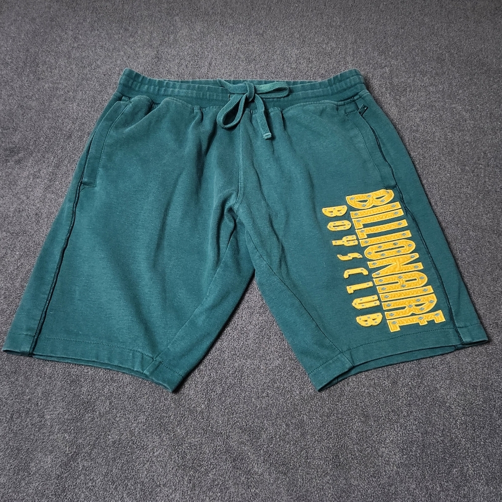 Billionaire Boys Club Mens XXL Lounge Shorts Evergreen Embroided Patch Logo